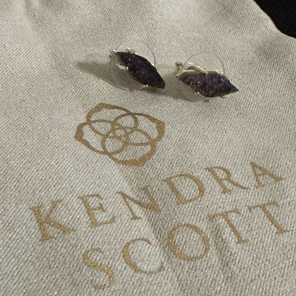 Kendra Scott Blue Stud Earrings